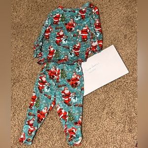POSH PEANUT JOLLY SAINT NICK LOUNGEWEAR 3T